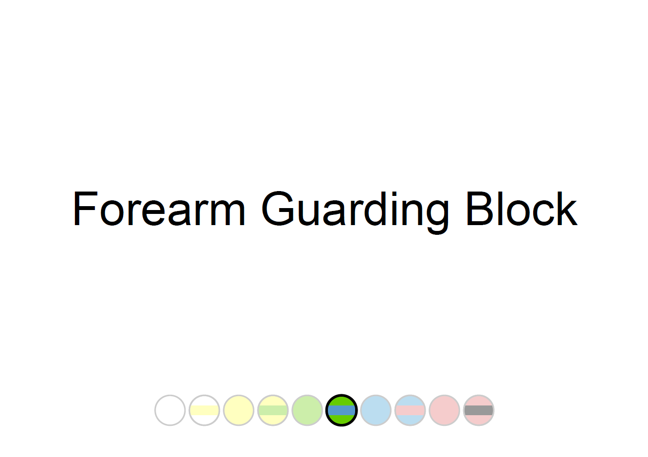 Front of a TKD Toolkit flashcard