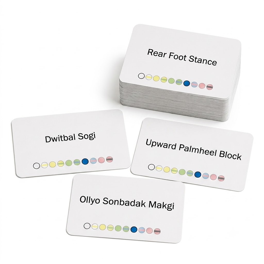 Blue Belt Deck — Tae Kwon-Do flashcards