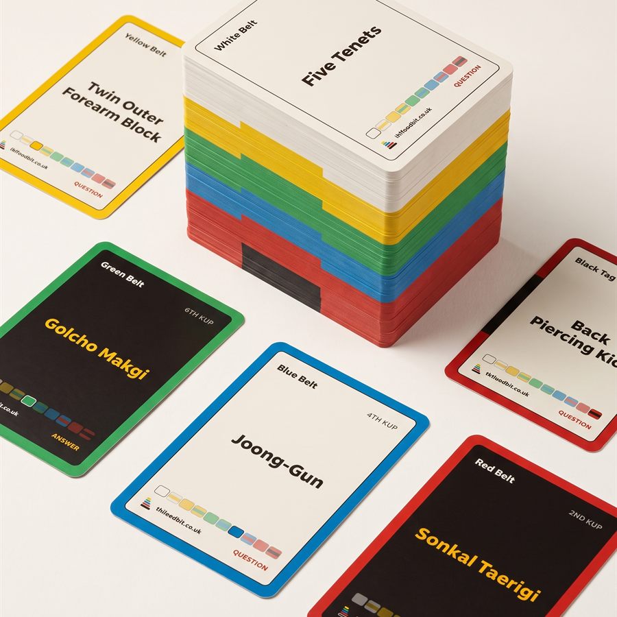 The Full Journey Bundle — every Tae Kwon-Do flashcard deck we print