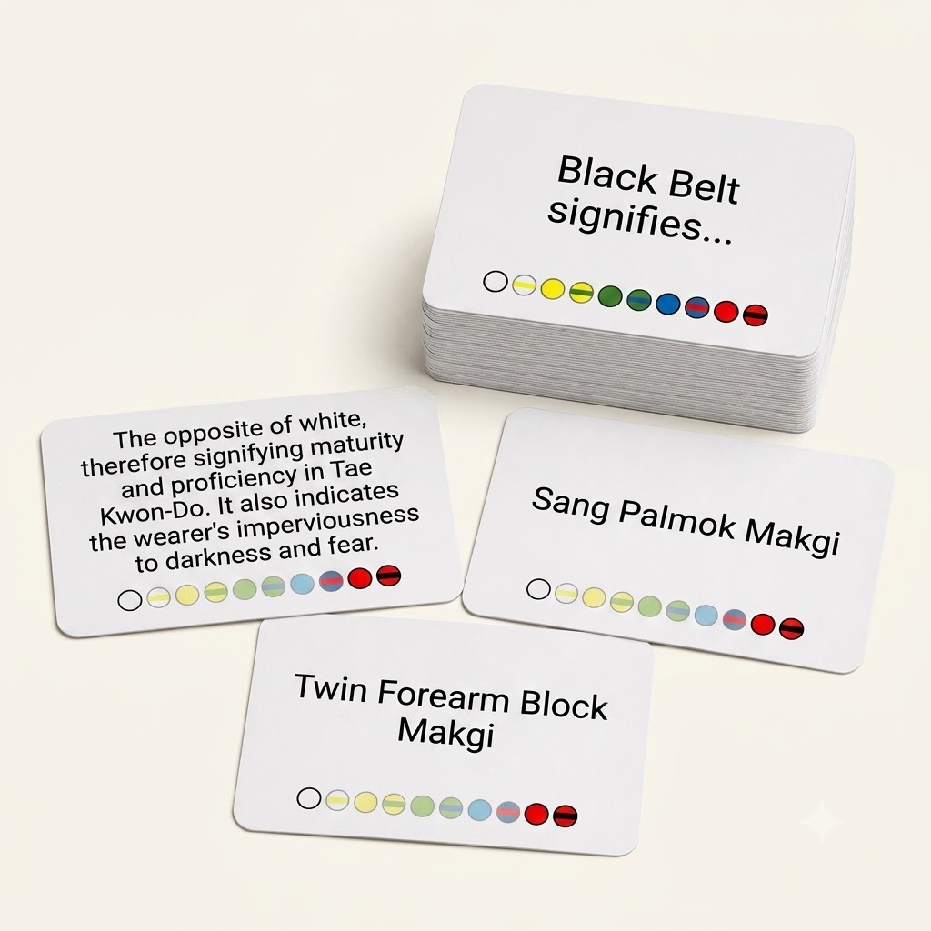 Red Belt Deck — Tae Kwon-Do flashcards