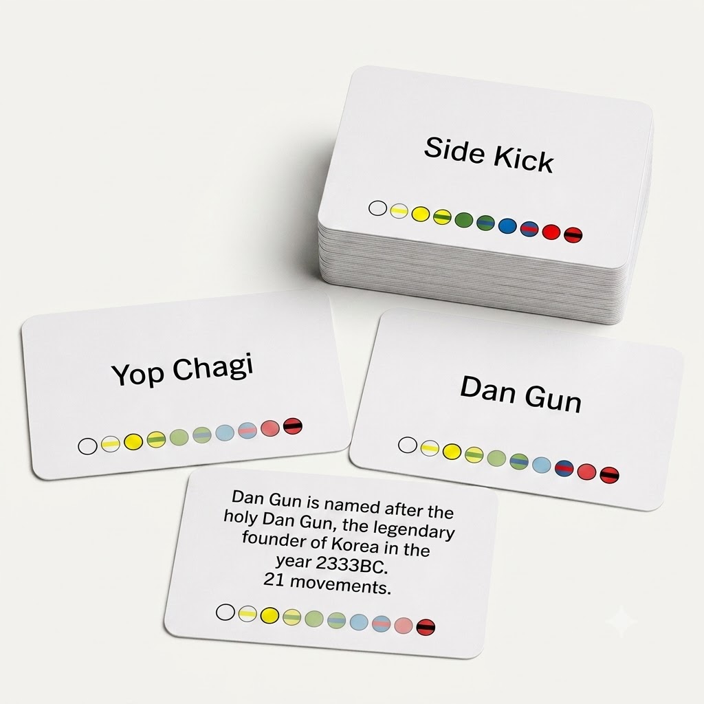 Yellow Belt Deck — Tae Kwon-Do flashcards